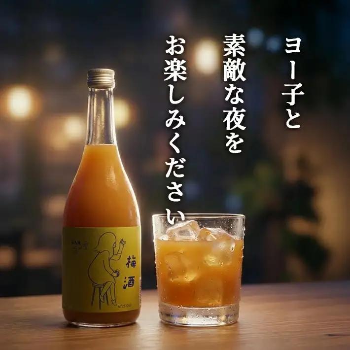 SB0899　酒田の酒屋厳選　楯の川 BARヨー子 梅酒プレミアムリッチ　720ml×2本
