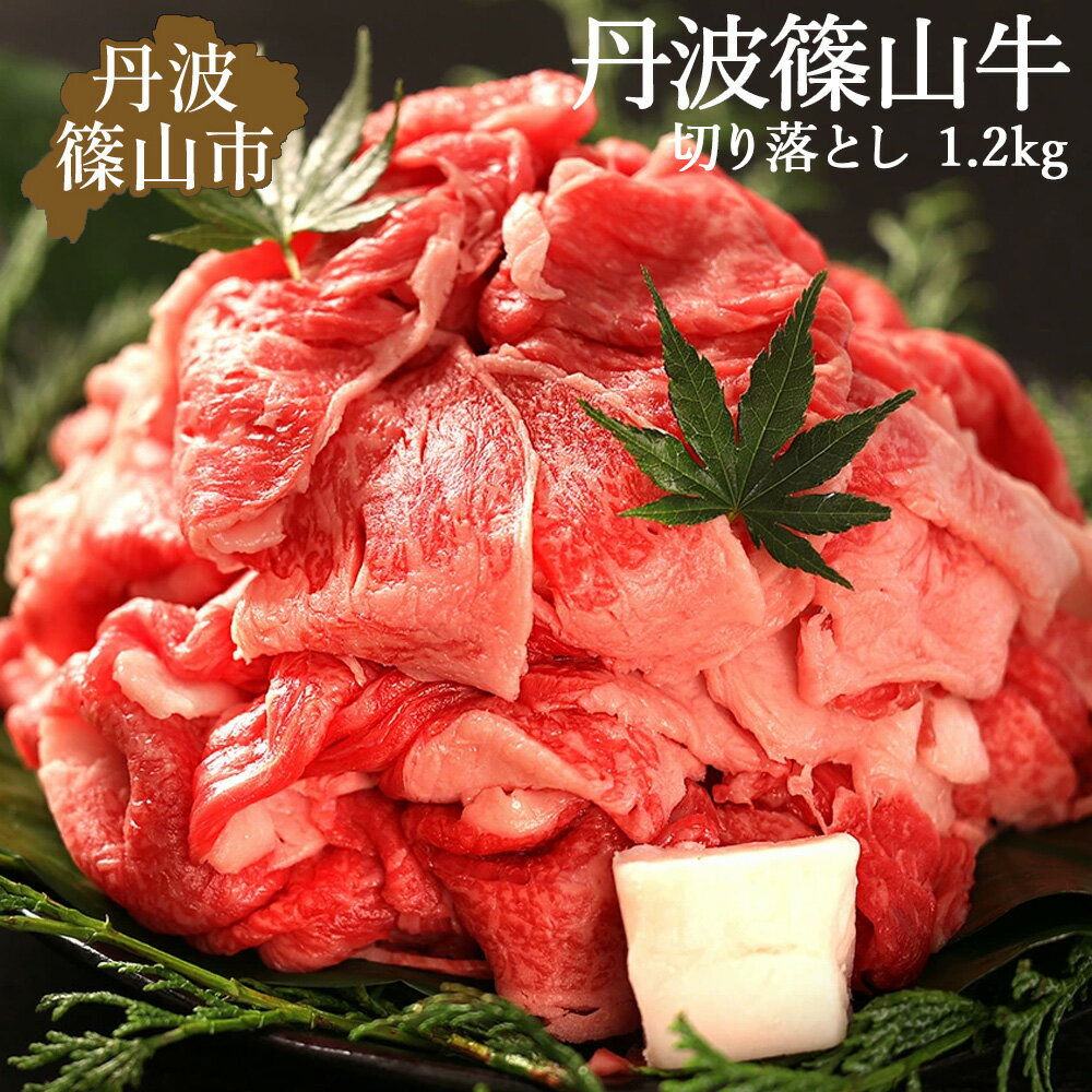 【ふるさと納税】丹波篠山牛 肉 牛肉 切り落とし 1.2kg ( 300g × 4パック ) 兵庫県 丹波篠山市 産直 精肉店直送 高級 ハレの日 贅沢 グルメ 美味しい 冷凍食品
