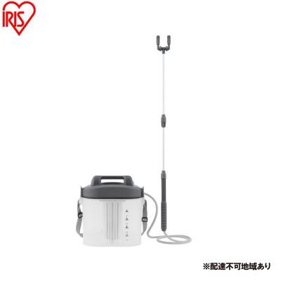 ふるさと納税 大河原町 電池式噴霧器 ツインノズル ダークグレー 4L アイリスオーヤマ[53752930]