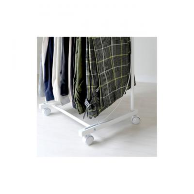 ふるさと納税 新潟市 高さ伸縮スラックスハンガー12本掛 (ホワイト) スイング式 [54071135] |  | 02