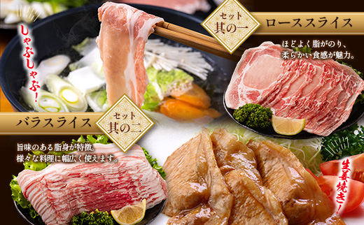 宮崎県産 豚バラエティーセット 合計4.1kg 人気 小分け 食べ比べ ボリューム 冷凍 国産 豚肉 ※ご入金月の翌月中に出荷【C456】