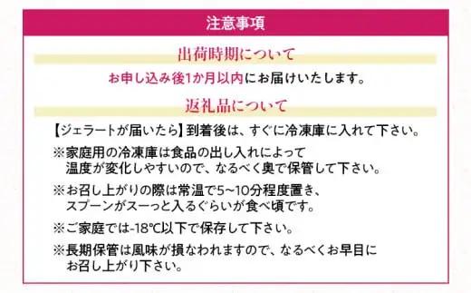 【ふるなびWEEK対象】濃厚あまおうジェラート1000ml　CO031