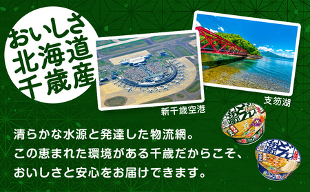 日清 北のどん兵衛 うどんセット＜天ぷら・きつね＞各1箱・合計2箱 日清 インスタント麺 インスタントうどん インスタント うどん カップうどん 日清うどん 北海道千歳市