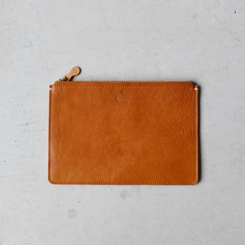 Teha’amana Square pouch L テハマナ スクエアポーチ L ベーシック ブラウン