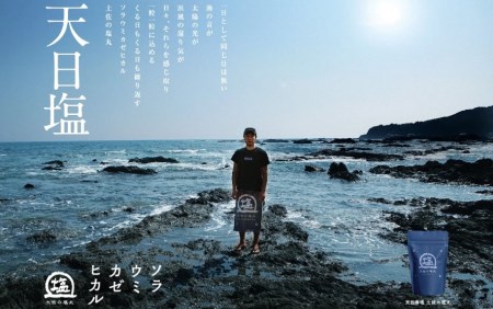 天日塩 土佐の塩丸 （青丸） 200g×2袋 [細かい粒] 塩 しお  [1514-3]