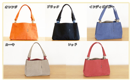 須田帆布 ハコハコトート・その2（カーキ）