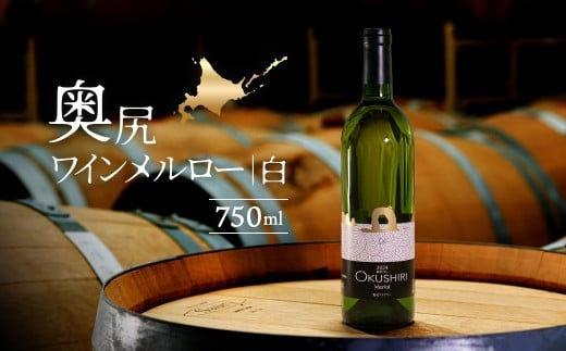 奥尻ワインメルロー（白）750ml 【 ふるさと納税 人気 おすすめ ランキング ワイン わいん 奥尻ワイン 白ワイン メルロー 白 アルコール 北海道 奥尻町 送料無料 】 OKUM016