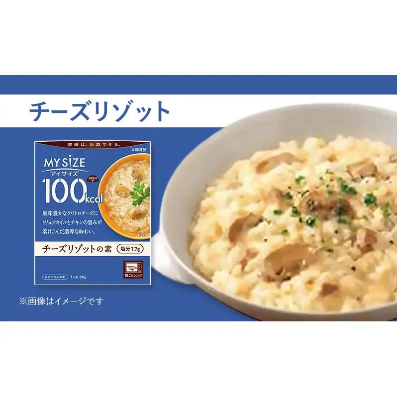 大塚食品 マイサイズ  100kcal チーズリゾットの素×ガパオ（辛口） レトルト 計20食 セットレトルト リゾット ガパオ インスタント 防災 神奈川県 綾瀬市