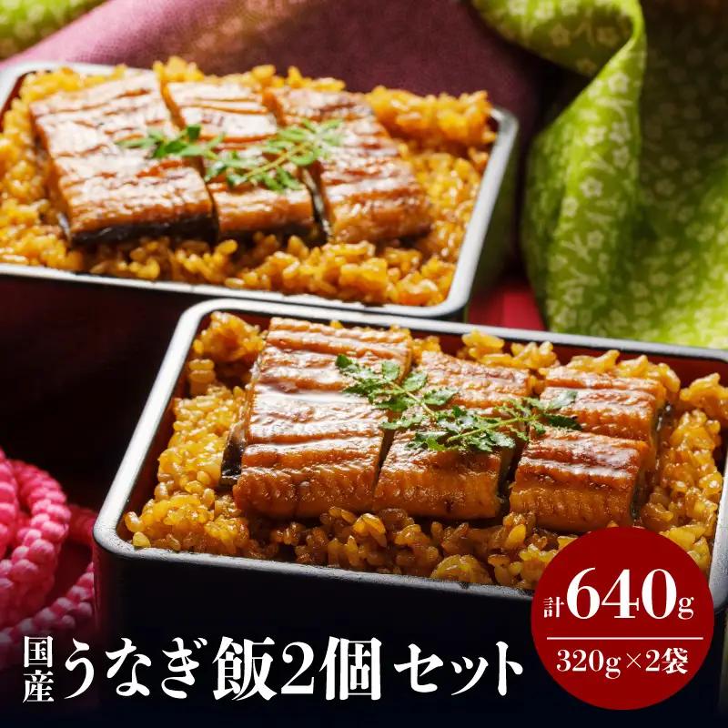 うなぎ うなぎ飯 うなぎ[国産 2個 セット 肝焼き]
