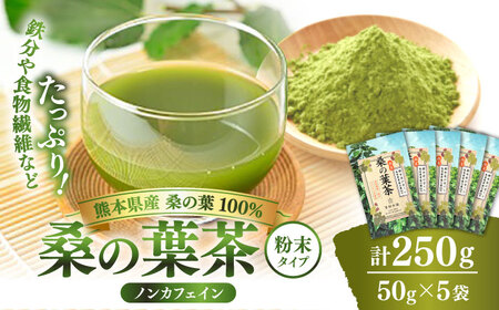 樹木医が育てた桑の葉茶（粉末）50g×5袋 お茶[AYBM017]
