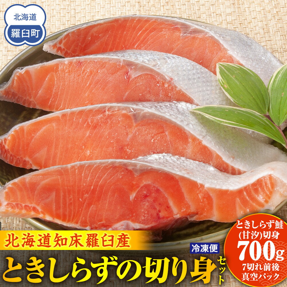 【ふるさと納税】知床らうす ときしらずの切り身セット 魚 北海道 海産物 魚介類 魚介 生産者 支援 応援