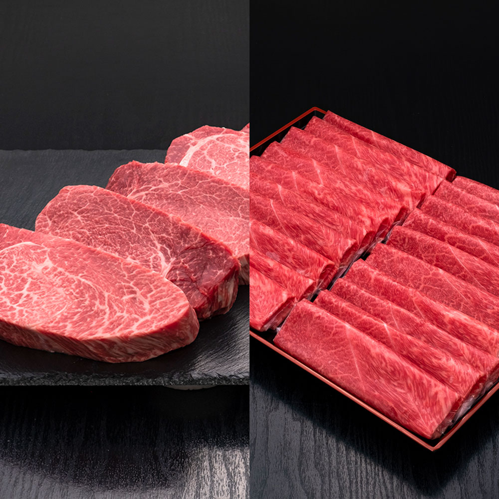 【ふるさと納税】【選べる定期便】A5等級 博多和牛 ヒレステーキ 満喫Gセット （1ヶ月毎～6ヶ月毎）（2回～12回） 牛肉 和牛 お肉 肉 おにく にく 牛 ヒレ肉 ヒレ 厚切り ステーキ 上赤身 赤身 赤身肉 薄切り セット 定期便 福岡県 糸田町 糸田 冷凍 送料無料