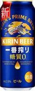 【6ヵ月定期便】キリン 一番搾り糖質ゼロ 500ml×24本　【定期便・ お酒 アルコール アルコール飲料 晩酌 家飲み 宅飲み 飲み会 集まり バーベキュー BBQ イベント 飲み物 缶ビール 】 