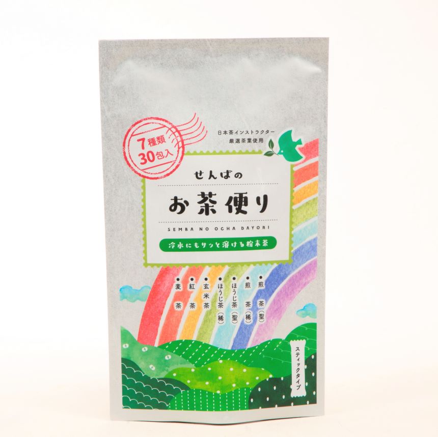 【ふるさと納税】せんばのお茶便り (7種セット) ｜ お茶 粉末清涼飲料 日本茶インストラクター 厳選茶葉 緑茶 煎茶 麦茶 紅茶 ディンブラ＆アッサム 玄米茶 ほうじ茶 淹れたての味と香り 瞬間ドライ 顆粒 セット 特産品 栃木県 真岡市 送料無料 ギフト プレゼント 贈り物