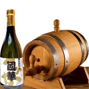 枚方熟成泡盛 國華 30度 720ml ×1本+本格熟成ミニ樽2Lサイズオリジナルセット【1665877】