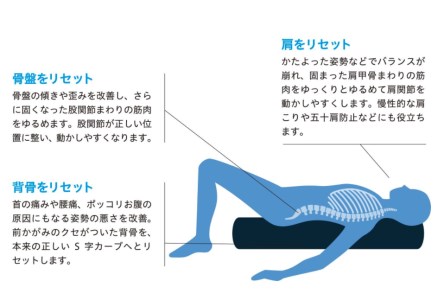 FI003_【LPN社製】《アイボリー色》「ストレッチポールREX」一流アスリートから医療の現場、ご家庭まで幅広く活用
