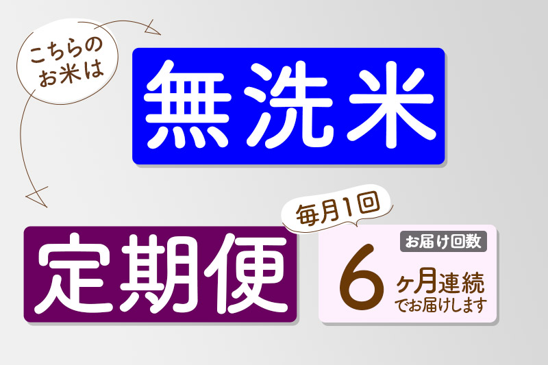 【無洗米】＜令和7年産 新米予約＞《定期便6ヶ月》秋田県産 あきたこまち 20kg (5kg×4袋) ×6回 20キロ お米  新米