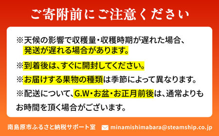 【4回定期便】プロ厳選 旬のフルーツ定期便 / 果物 フルーツ 果物定期便 フルーツ定期便 / 南島原市 / 愛2農園[SGG002]