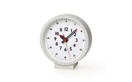 置き時計 受賞多数 時計 fun pun clock for table YD18-04 掛け時計 Lemnos レムノス 壁掛け時計 インテリア 富山県高岡市  FAD-0384