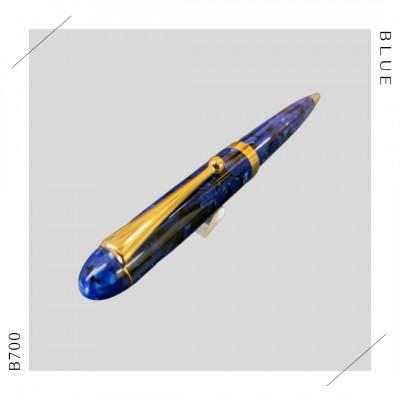 ふるさと納税 東大阪市 【青】手作りボールペン1本(B700太軸) |  | 01