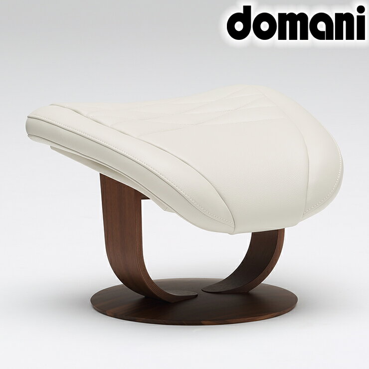 【ふるさと納税】[カリモク家具：domani／ドマーニ] オットマン(M)【RSA006】｜木製 コンパクト スツール 足置き 椅子 革 おしゃれ 高級 インテリア 家具 国産 カリモク 愛知 東浦　[AP061]
