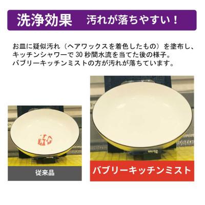 ふるさと納税 山県市 キッチンシャワー 「バブリーキッチンミスト(ホワイト)」マイクロナノバブル 節水 首振り SV24W |  | 02