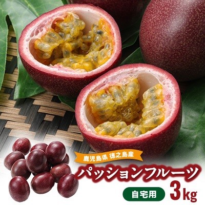 
                  ＜2026年6月より順次発送＞カツジファームの自宅用パッションフルーツ3kg
                
