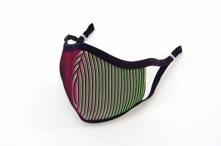 ３Ｄ ＣＯＯＬ ＭＡＳＫ（ピンクイエロー）Ｌサイズ　１枚