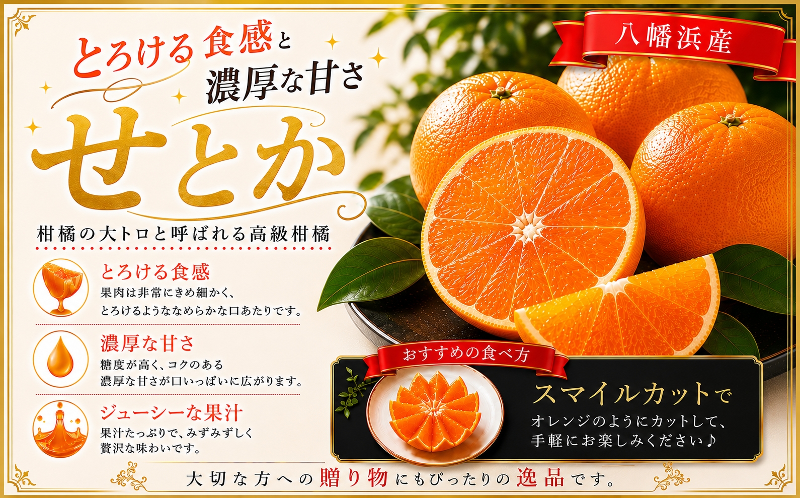 【発送月固定定期便】極撰柑橘「雅」光センサー合格品　まどんな・甘平・せとか・清見【39-93】全4回 YWTF068