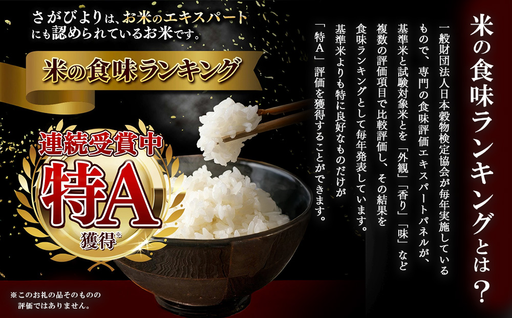 【令和7年産】さがびより 精米 20kg(5kg×4袋)【特A受賞米 人気 佐賀県産 ブランド米 増田米穀】(H015226)