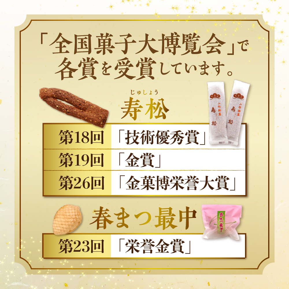 松扇堂銘菓の詰合せ　松扇堂提供 和菓子 山形県 東根市 hi004-hi040-002r_イメージ2