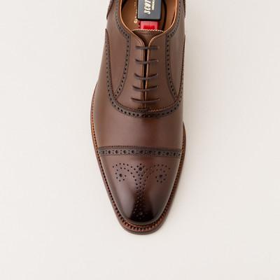 ふるさと納税 墨田区 スコッチグレイン「オデッサII」 No.920 ダークブラウン 25.5cm E 紳士靴 |  | 03