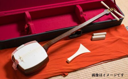【豊島区伝統工芸】三味線　地唄紅木三味線　