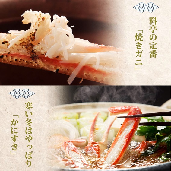 【蒸し】ご自宅用　松葉ガニ 中 3枚 / (１枚500〜640ｇ前後) ずわいがに カニ TM8 0718