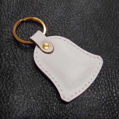ふるさと納税 ひたちなか市 ラフテール【ガーディアンベル レザーキーホルダー】ホワイト    AC-RTKH-02-WH |  | 01