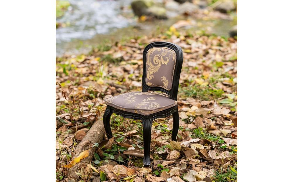 【アンティーク（本体）× レッド（クッション）】松永工房 Petit. Continue プティ・チェア ミニチュア家具 1／3家具 ドール家具 ドール 40～60センチ対応  インテリア アンティー