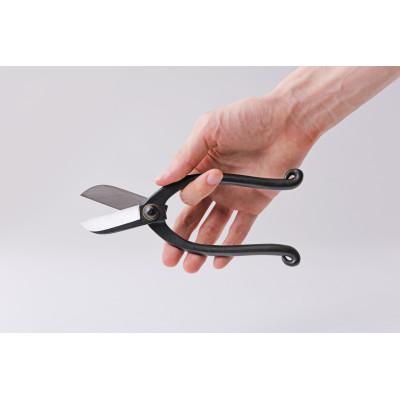 ふるさと納税 小野市 小野鉄の生花鋏　池の坊型　180mm　イブシ |  | 02