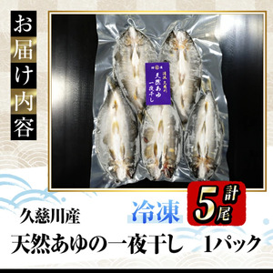 鮎 久慈川産 天然あゆの一夜干し 魚介 川魚 【鮎】【ho1551】