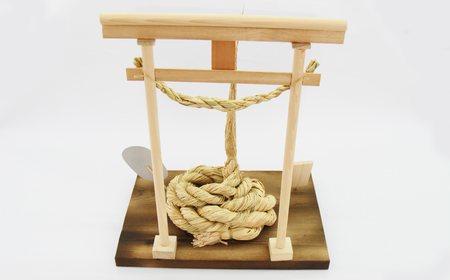 【雫石民芸社】わら細工・金うん神社／わら飾り 縁起物 雫石町