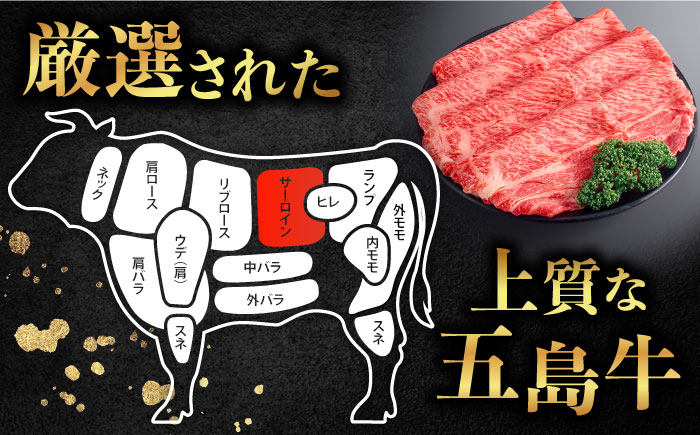 五島牛サーロイン420g贈答用 五島市/ごとう農業協同組合 サーロイン 贅沢 贈答 牛肉 [PAF044]