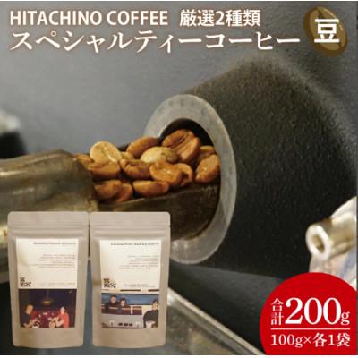 ふるさと納税 水戸市 厳選2種類 スペシャルティーコーヒー(豆) 計200g
