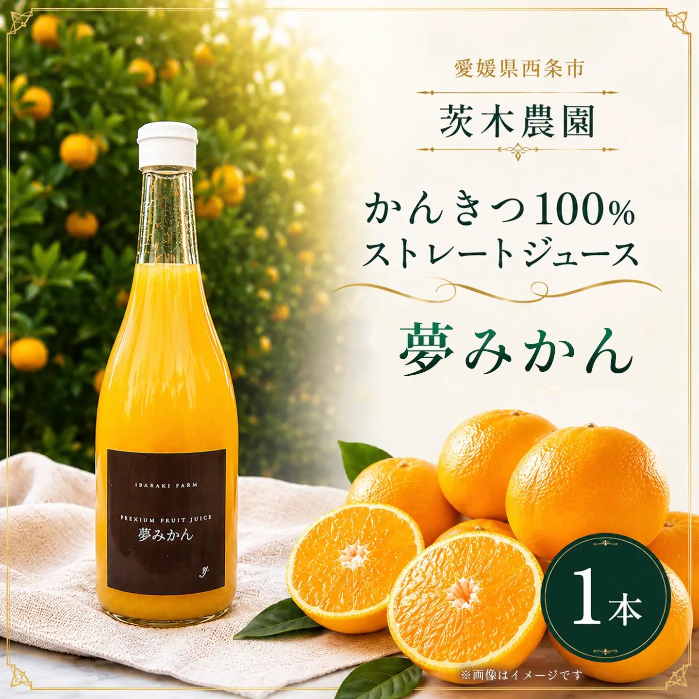 茨木農園のみかんジュース（720ml×1本）みかんジュース ストレート