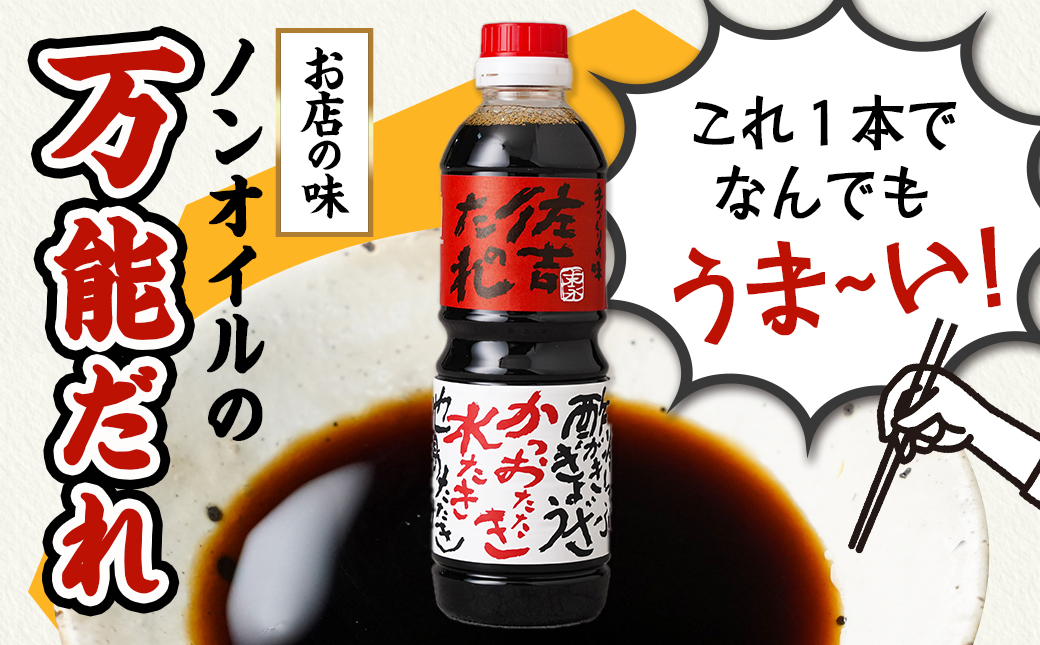 万能調味料「佐吉のたれ」500ml×6本_MJ-J704