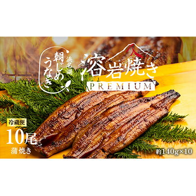 【ふるさと納税】うなぎ 浜松 溶岩焼き 蒲焼き 10尾 (約140g×5尾×2P) 朝じめ 鰻 タレ セット 土用の丑の日 丑の日 国産うなぎ 浜松うなぎ 浜名湖うなぎ 国産 ギフト プレゼント 贈答 レンジ 調理 レンチン 夏バテ防止 浜名湖 産地直送 冷蔵 冷蔵配送 静岡県 浜松市