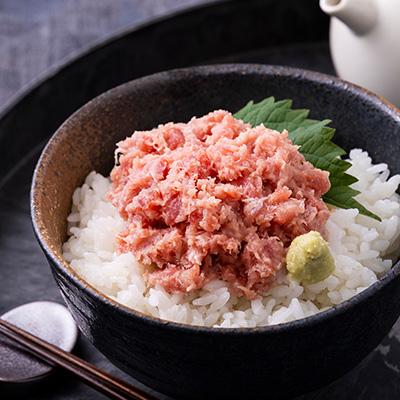 ふるさと納税 青森県 【市場直送!】青森産 天然本マグロ たたき ねぎとろ 計2kg(250g×8P) |  | 02