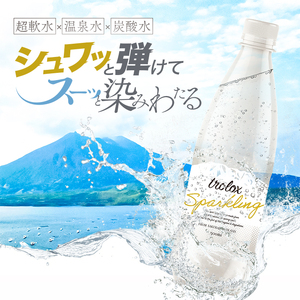 U33-5003／【1年定期】天然抗酸化水 トロロックス スパークリング（500ml×24本）