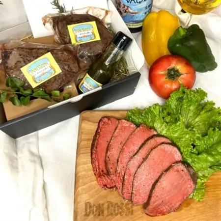 ローストビーフ「ふわふわ」＆「やわやわ」セット 計約500g【オリジナルソース付】【配送不可地域：離島】【1677619】
