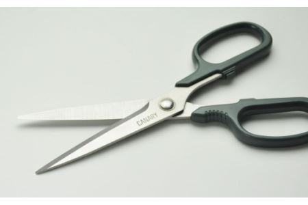 クラフト作業にぴったり　刃が長めのはさみ (RCK-200K)　工作 国産ステンレス ビニールシート 牛乳パック 工作 ゴムシート レザー 仕事道具 工具 クラフト パッチワーク 手芸 ハンドメイド 