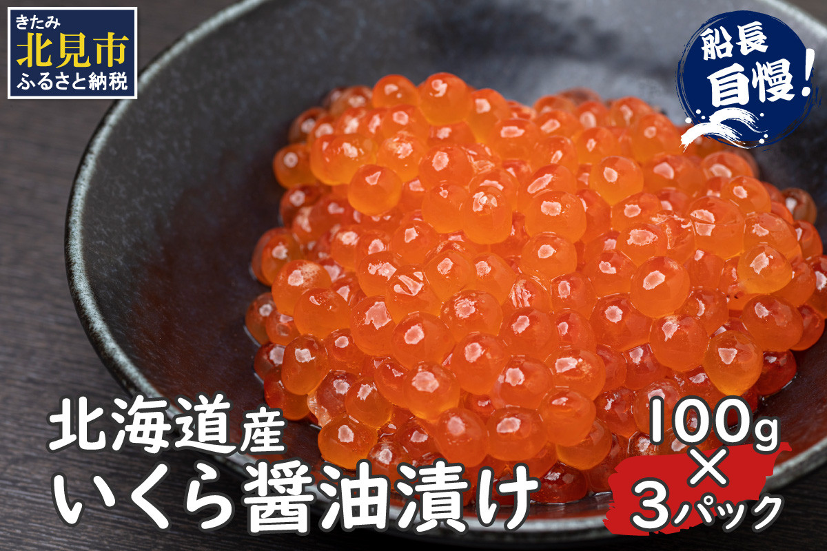 
《14営業日以内に発送》北海道産 いくら醤油漬け 100g×3パック ( いくら イクラ 醤油漬け しょう油 鮭卵 )【114-0037】
