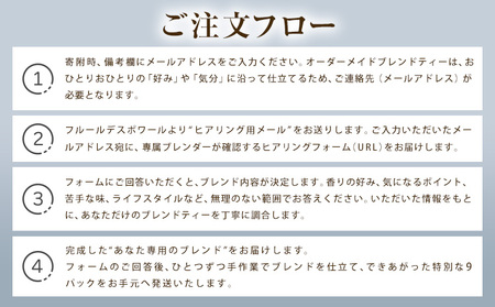 オリジナルブレンドティー 9パックセット 紅茶 ティー